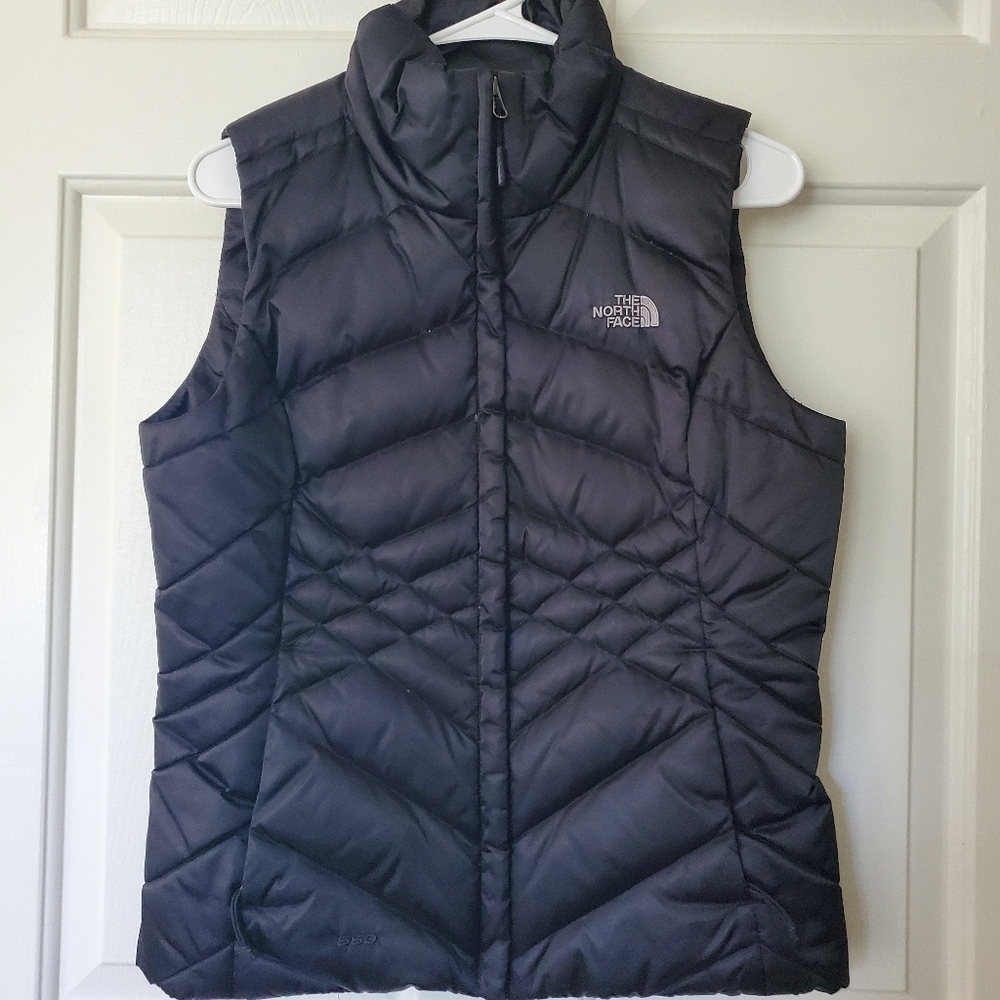 The North Face Women's Black 550 Fill Goose Down Puffer Vest, Size Small
